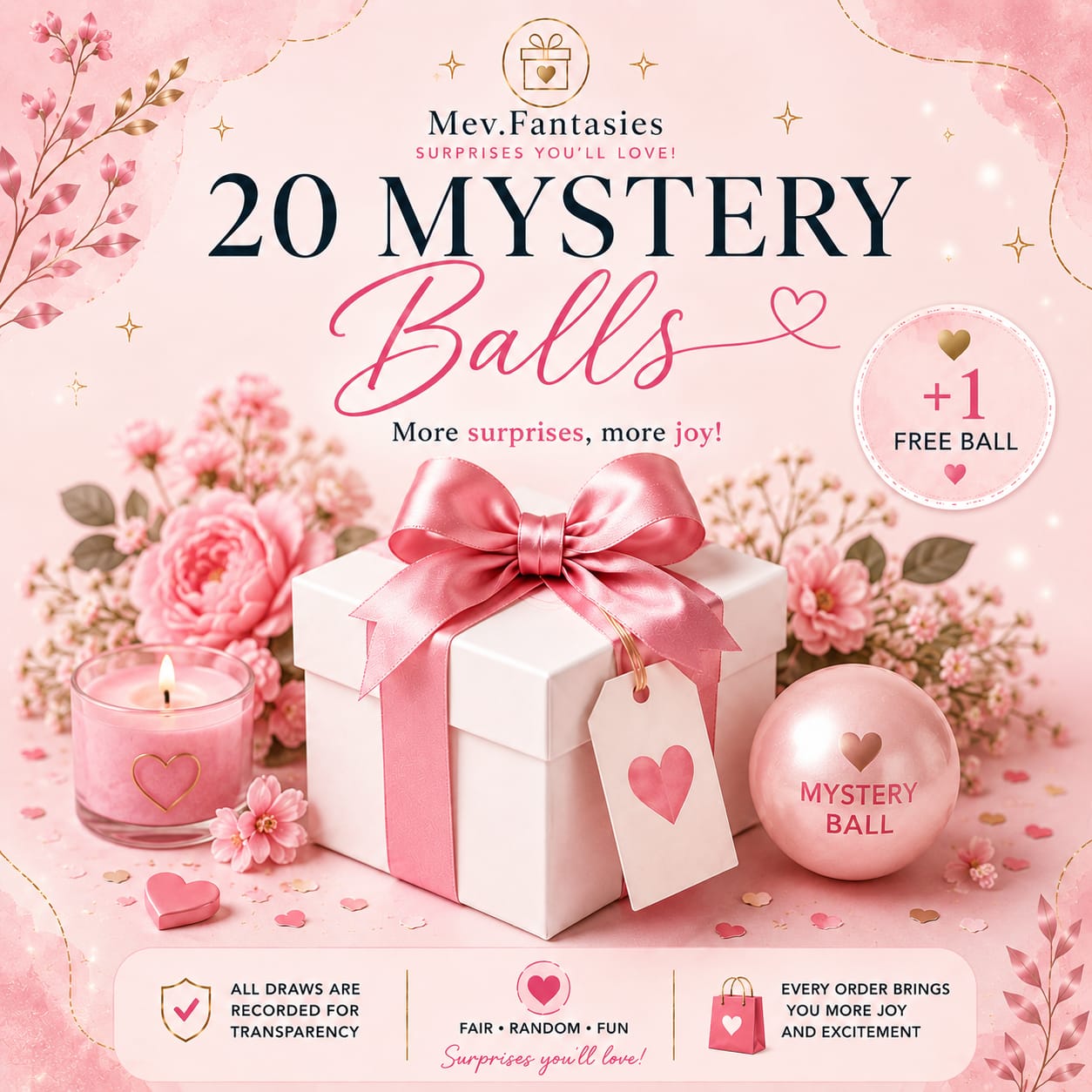 20 x Mystery Balls + 1 Extra Ball