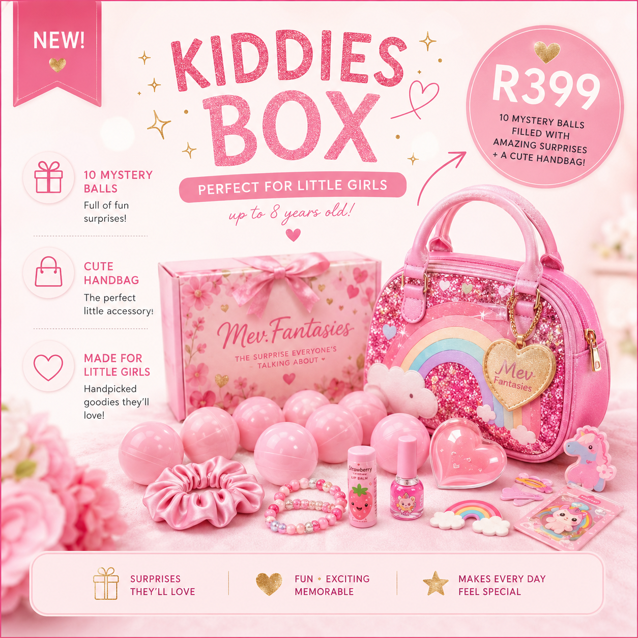 🌸 Kiddies Mystery Box (Ages 3–8)Girls only