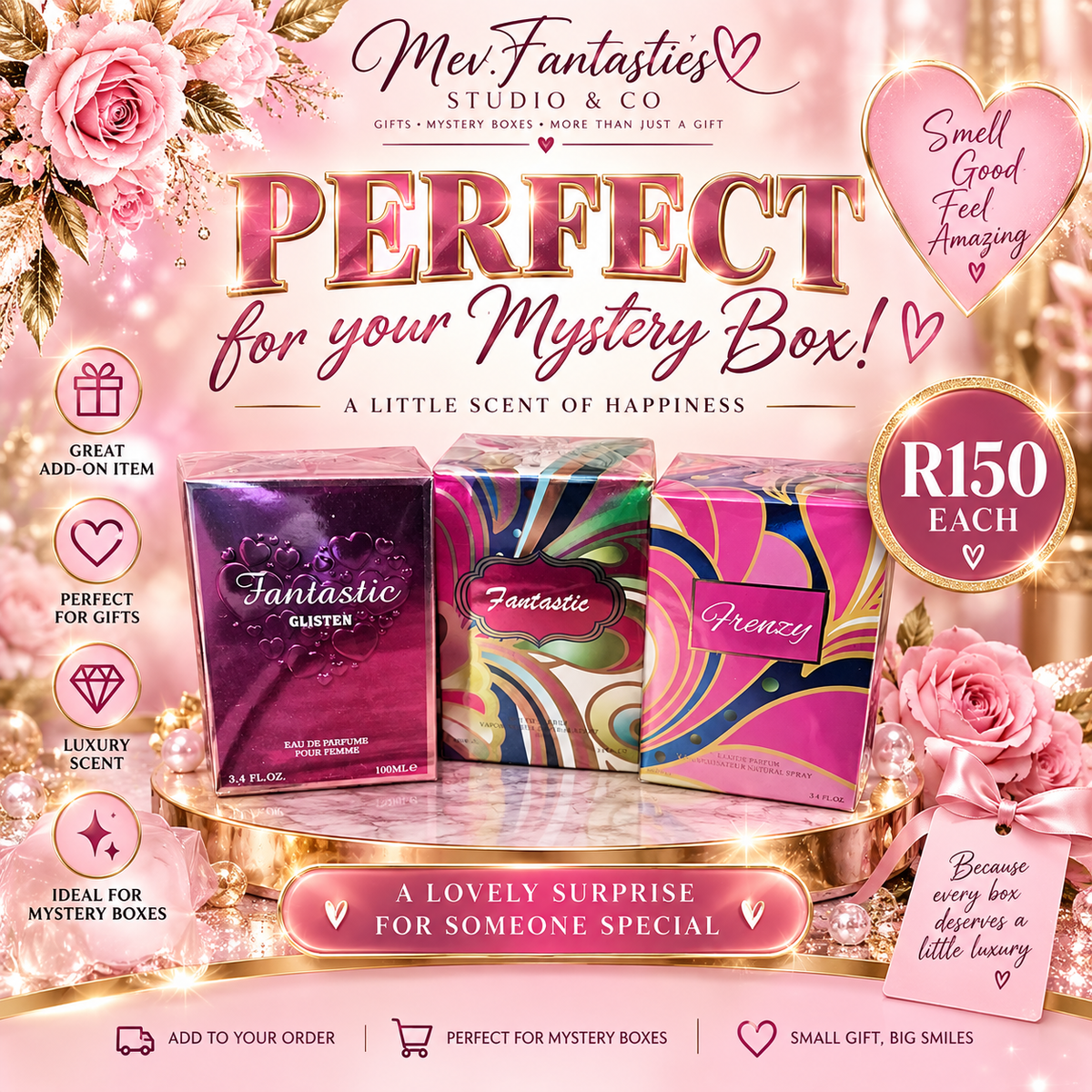🌸 Perfume Add-On – R150